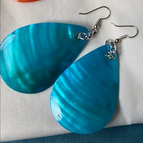 3 for $25🔥Hand Made Mother of Pearl Earrings - Picture 4 of 6